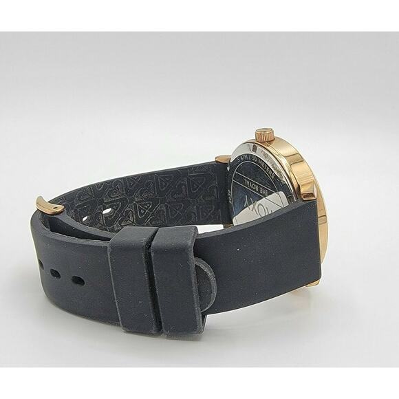 Ladies Roxy "The Royal" Rose Gold SS Grey Glitter Quartz Watch New Battery - Picture 9 of 10